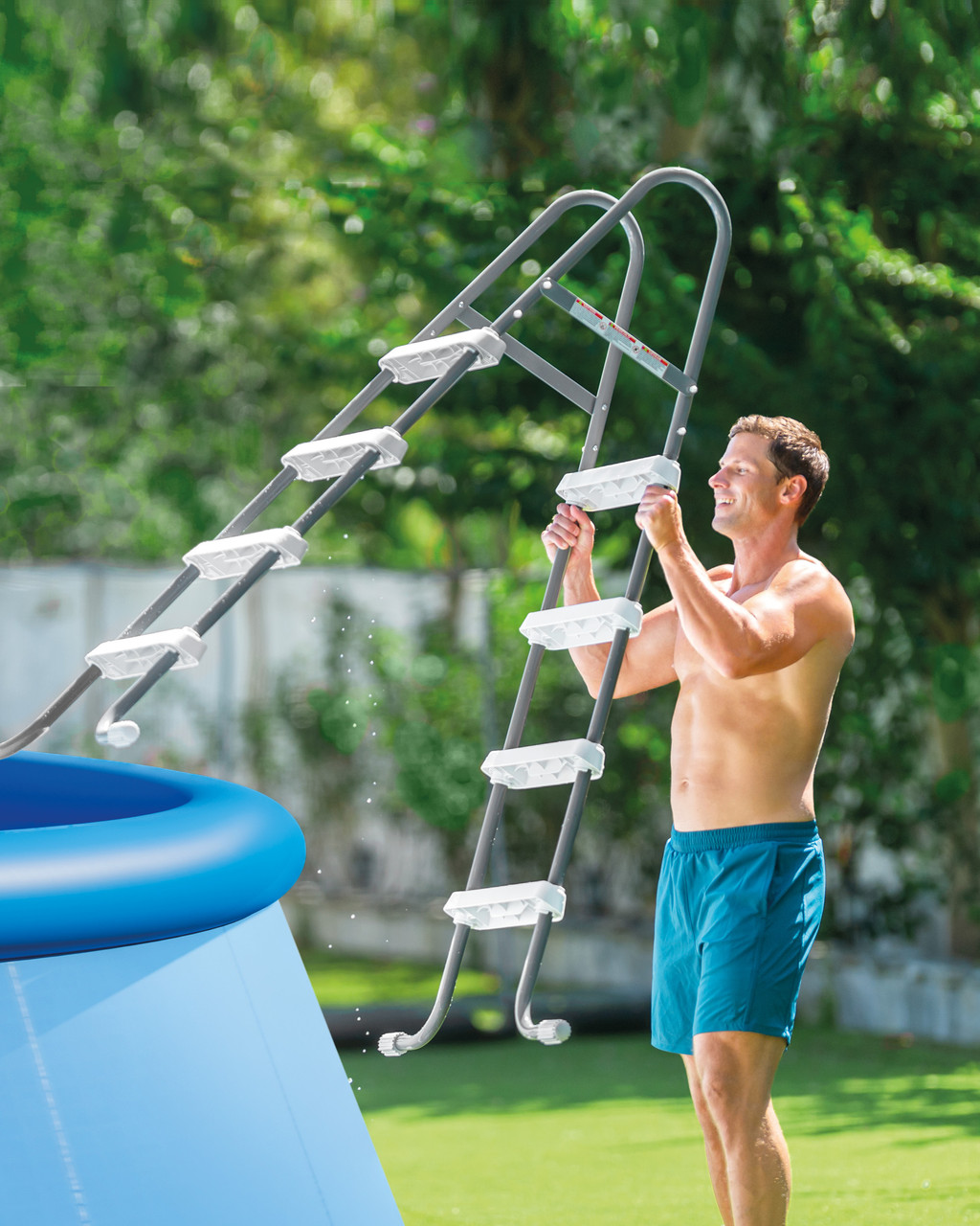 Quick Set Inflatable Pool Set Complete Easy Set® 18' X 48