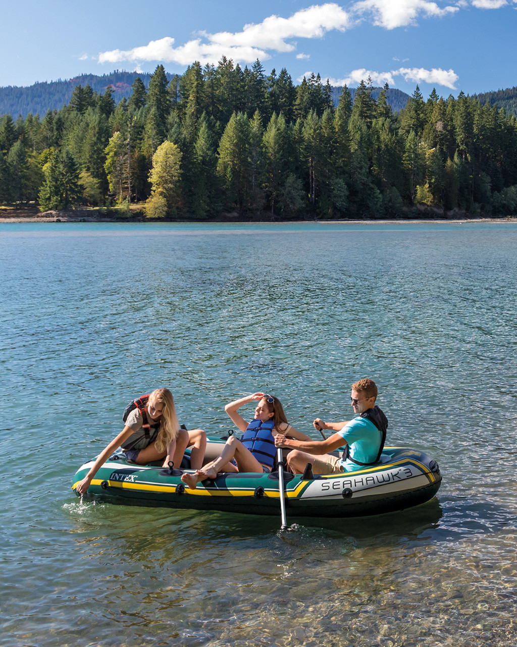 Seahawk™ 3 Inflatable Boat Set - 3 Person - INTEX