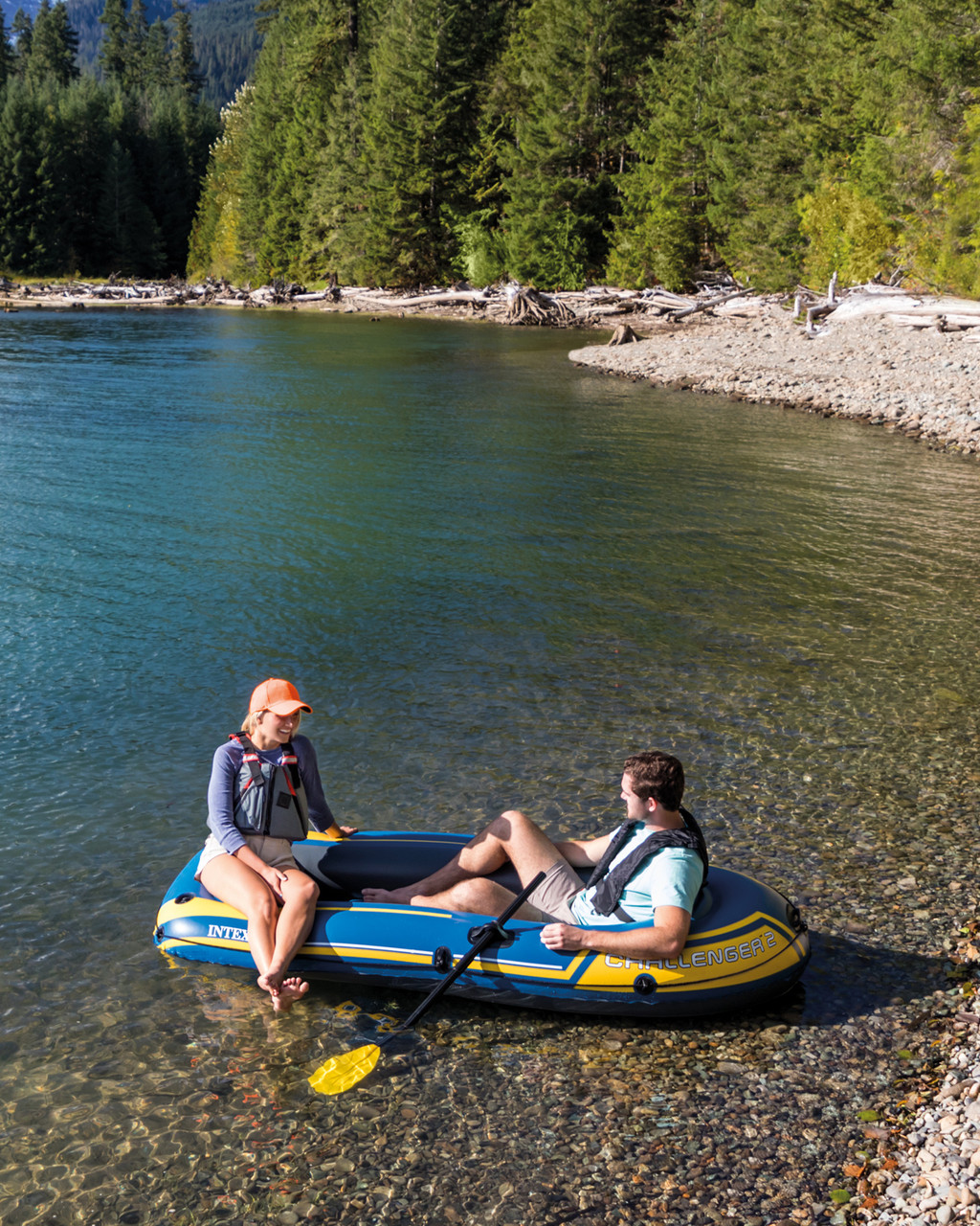 Challenger™ 2 Inflatable Boat Set - 2 Person - INTEX
