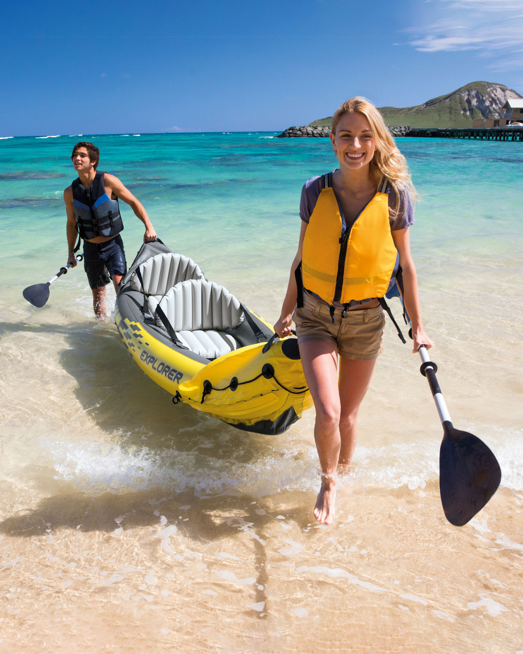 Explorer™ K2 Inflatable Kayak - 2 Person - INTEX